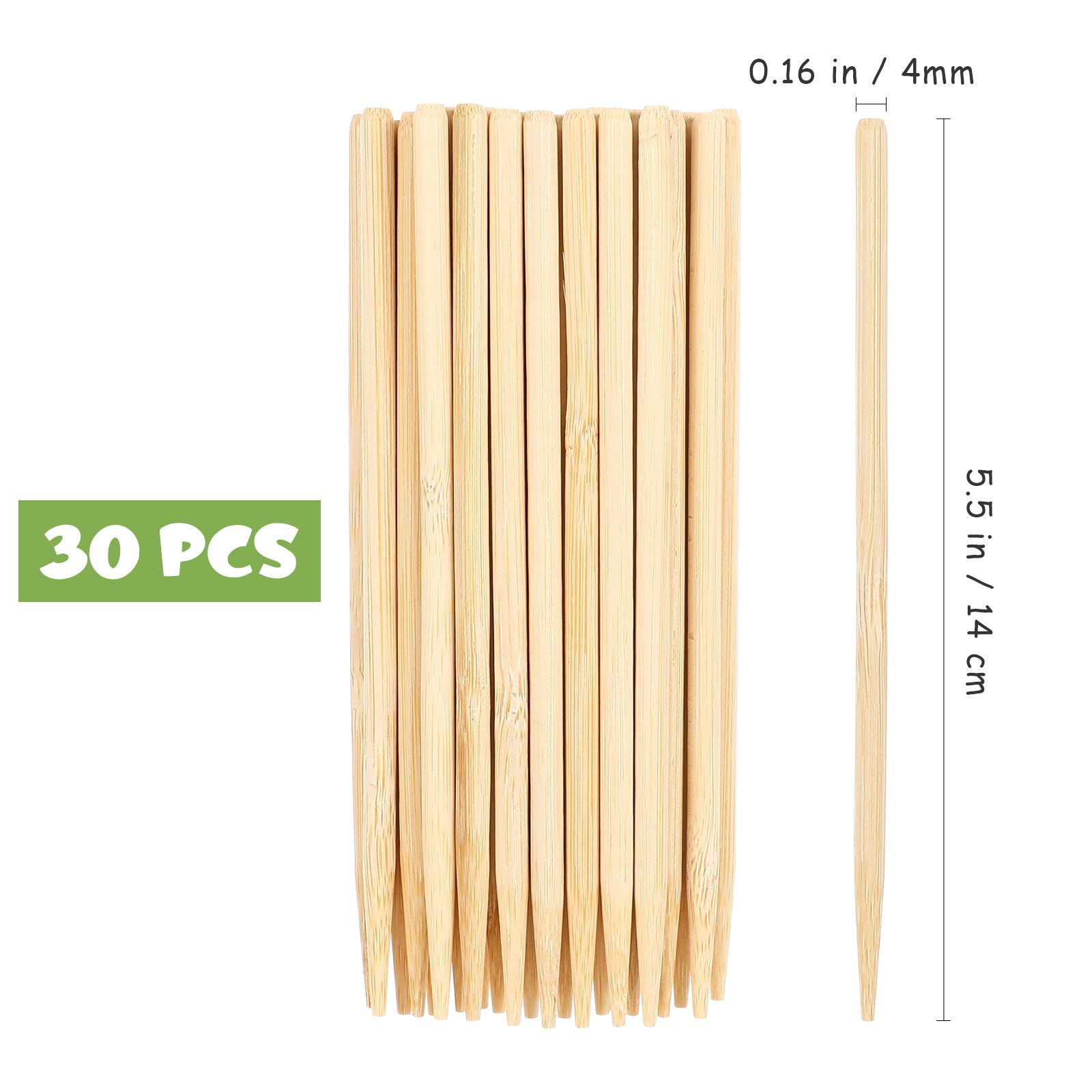 30pcs Scratch Bamboo Pens Wax  - Wood Filler Stick recensione e prezzo