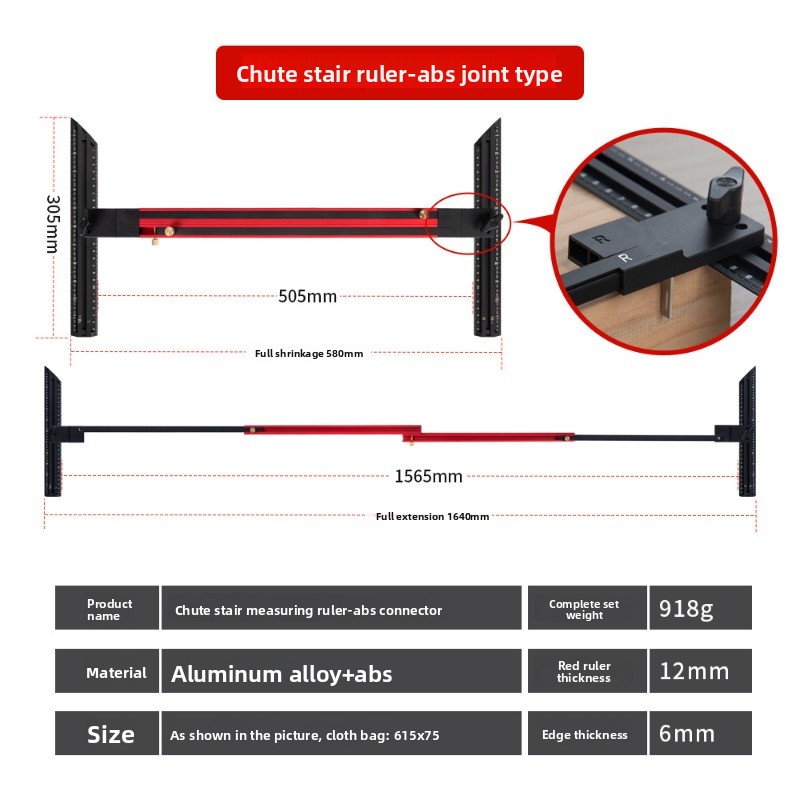 Aluminum Alloy Stair Ruler,Hig - Home Improvement Tools recensione e prezzo