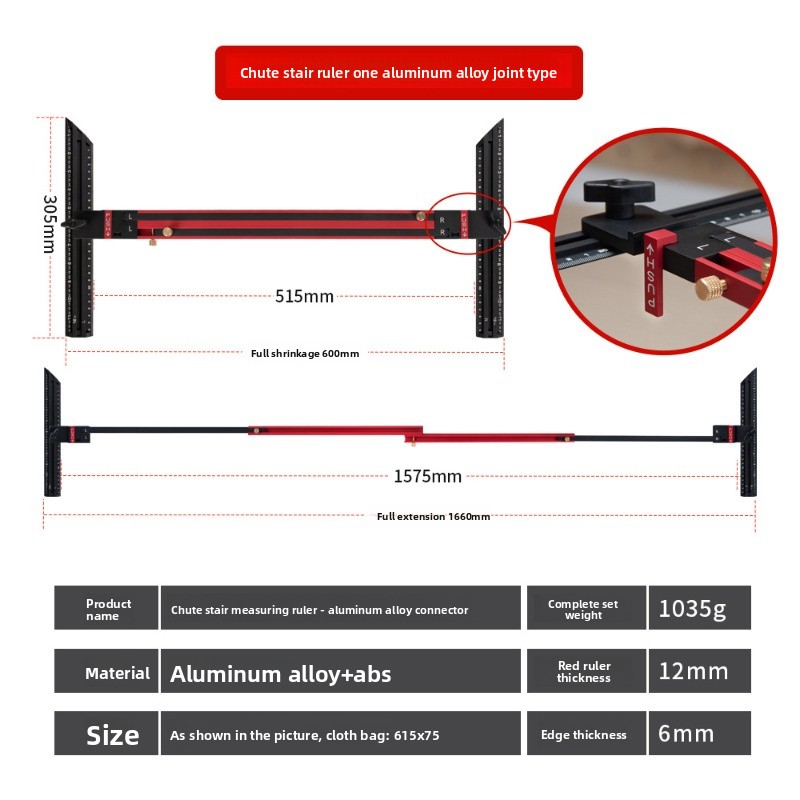 Aluminum Alloy Stair Ruler,Hig - Home Improvement Tools recensione e prezzo